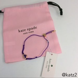 kate spade Everyday Spade Enamel Slider Bracelet